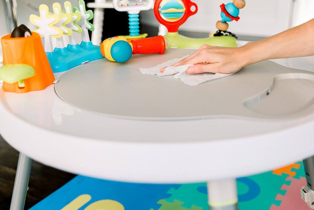 Sanitize A Baby Changing Table