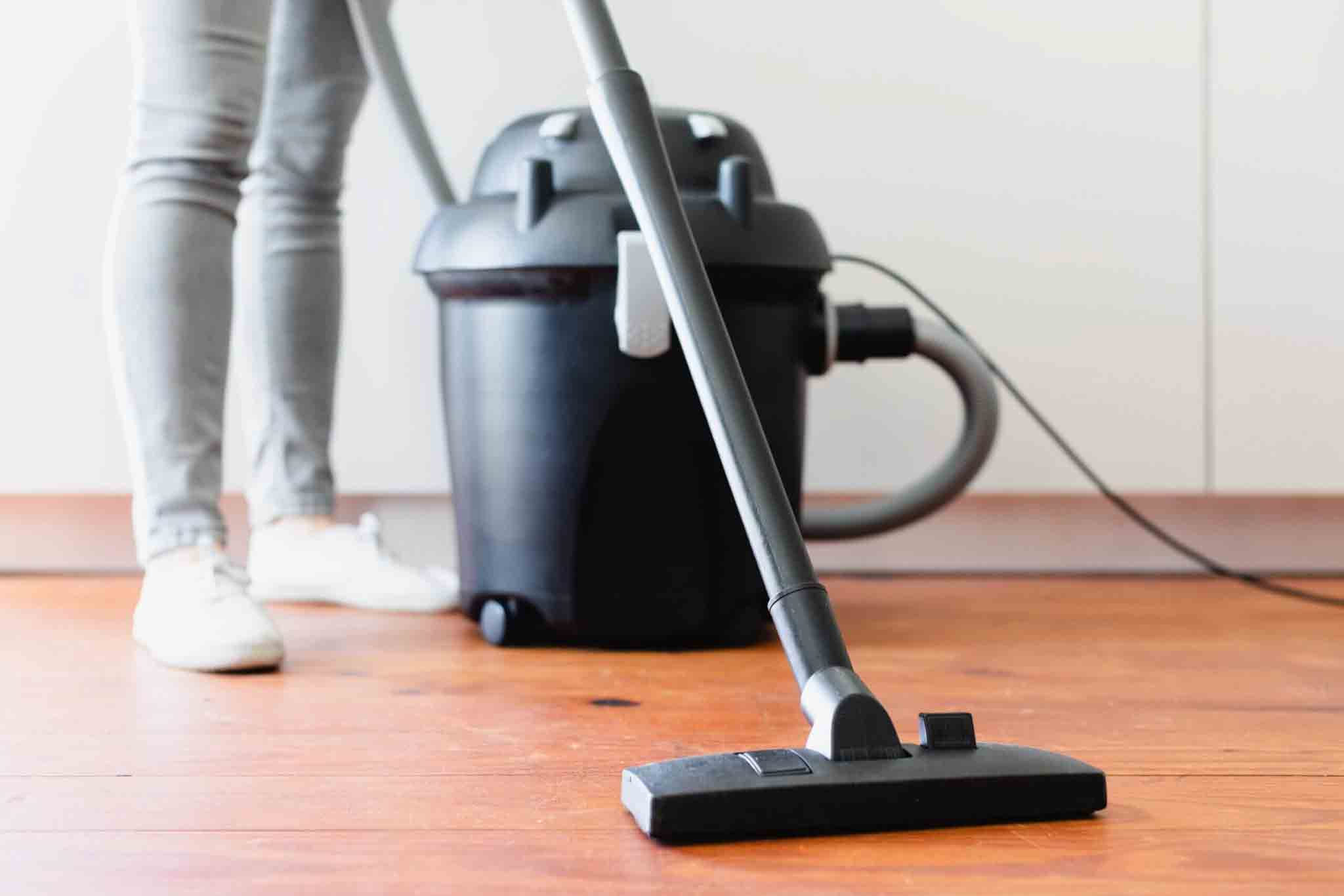 Vacuum Attachment Under Refrigerator